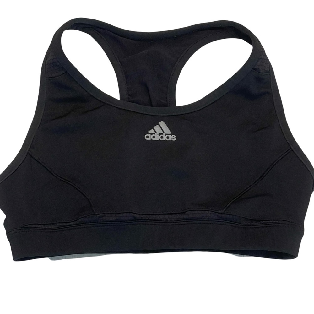 ADIDAS Black Racerback Sports Bra